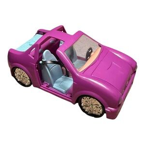 PollyPocket Car Convertible Purple Pink